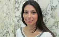 Alexandra Álamos, estudiante de cuarto año de Derecho en la UAH.