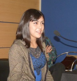 Marisel Cabezas, estudiante de Bachillerato en Ciencias y Humanidades de la USACH.